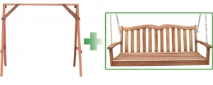 Acacia Swing and A-Frame