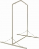 Taupe Steel Swing Frame